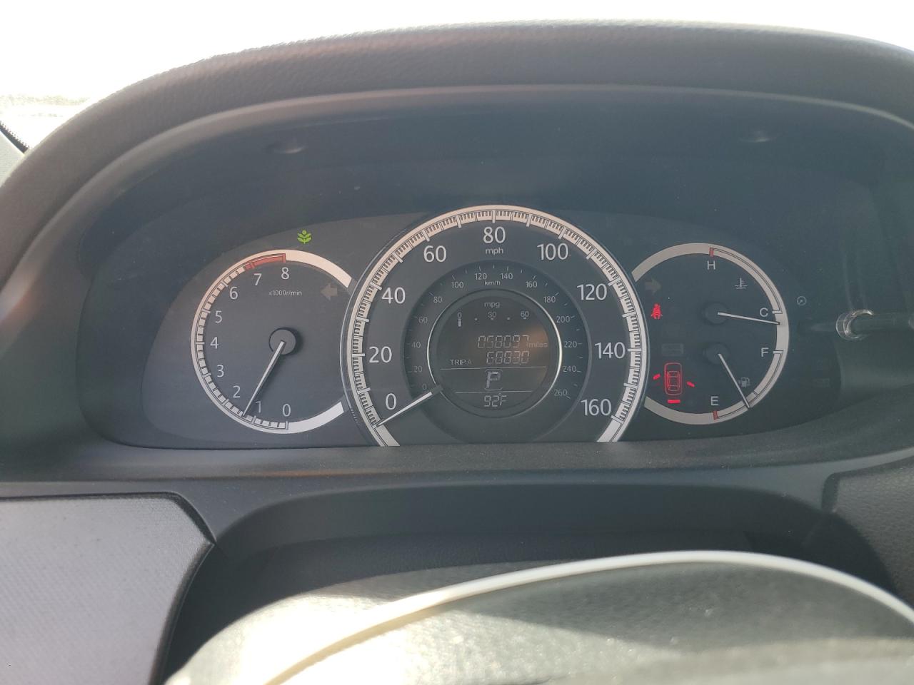2014 Honda Accord VIN 1HGCR2F31EA225238 Copart auction photo, front end / rear end damage thumbnail 9