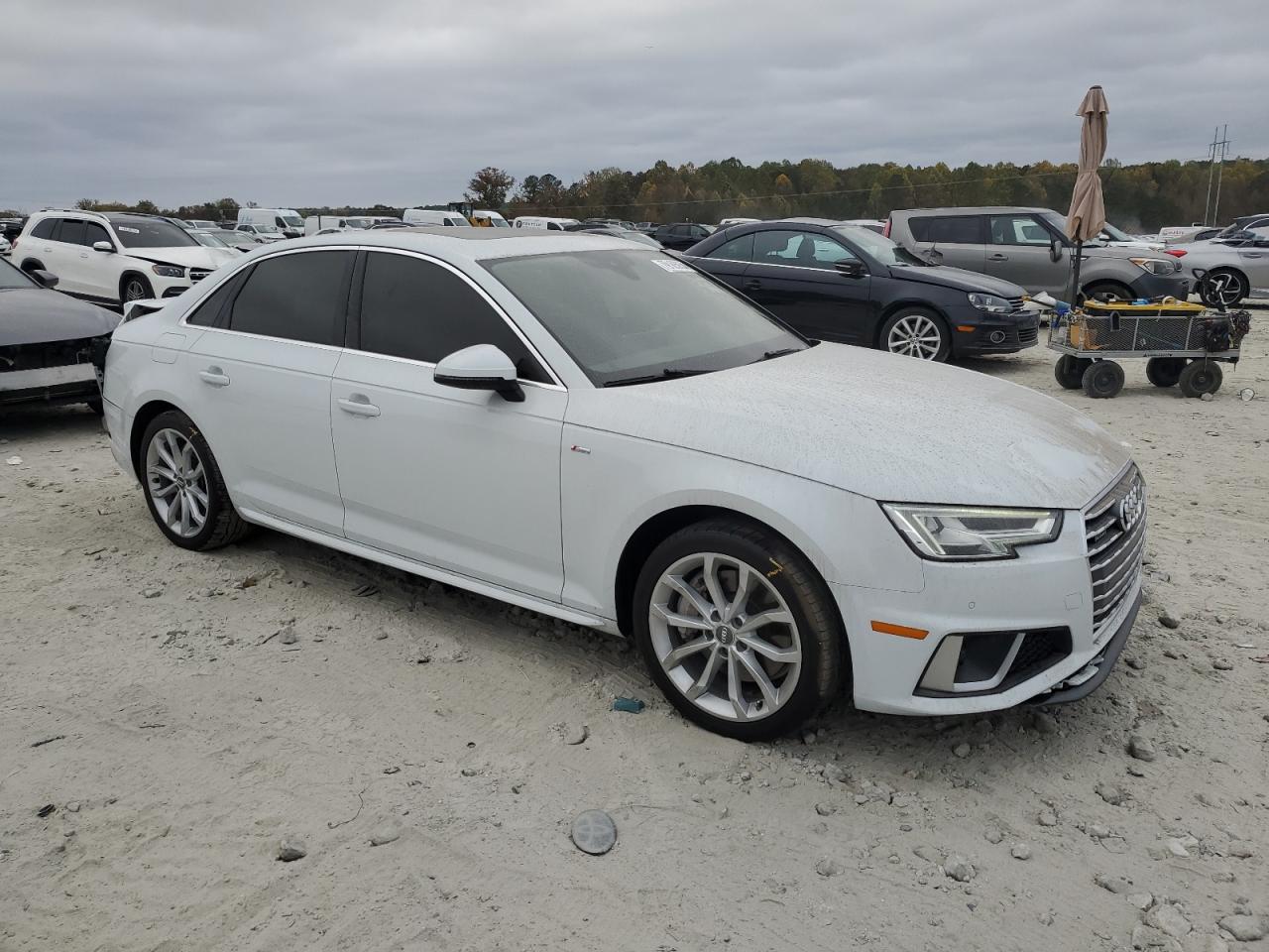 2019 Audi A4 VIN WAUENAF4XKA107137 Copart auction photo, rear end damage thumbnail 4