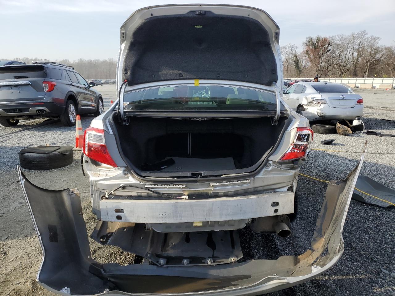 2012 Toyota Camry VIN 4T1BF1FK5CU151057 Copart auction photo, rear end damage thumbnail 6