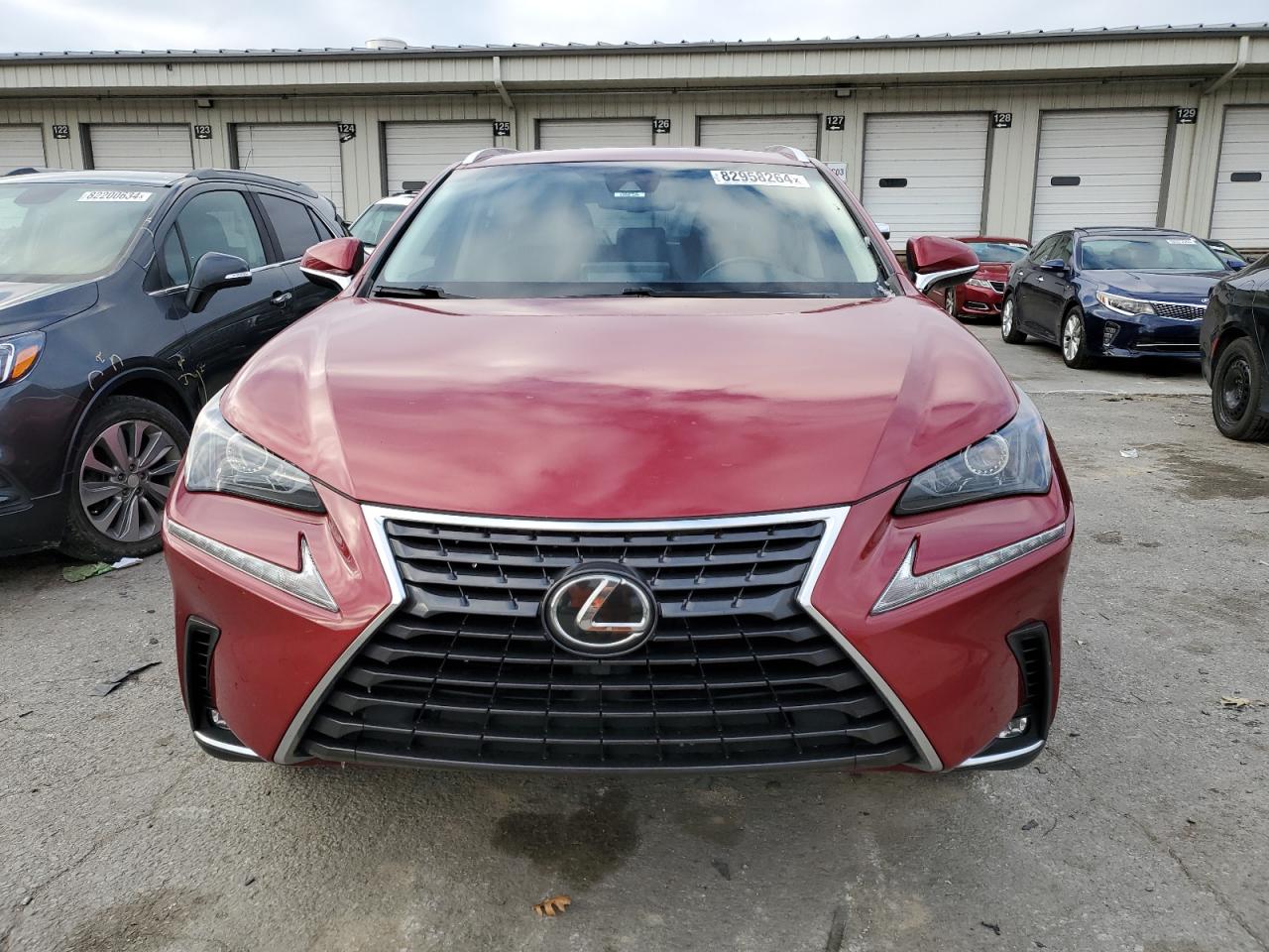 2018 Lexus NX VIN JTJYARBZ1J2090438 Copart auction photo, side / rear end damage thumbnail 5