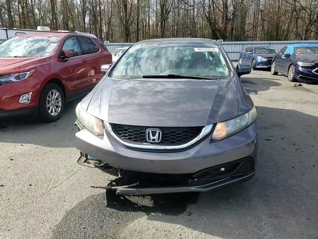 2014 Honda Civic VIN 2HGFB2F50EH502482 Copart auction photo, front end damage thumbnail 10