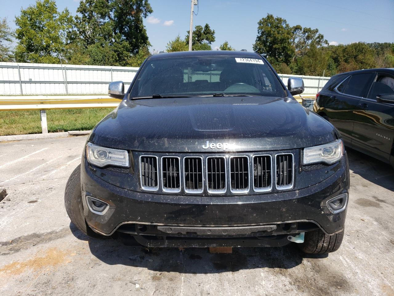 2015 Jeep Grand Cherokee VIN 1C4RJFBG7FC840270 Copart auction photo, front end damage thumbnail 5