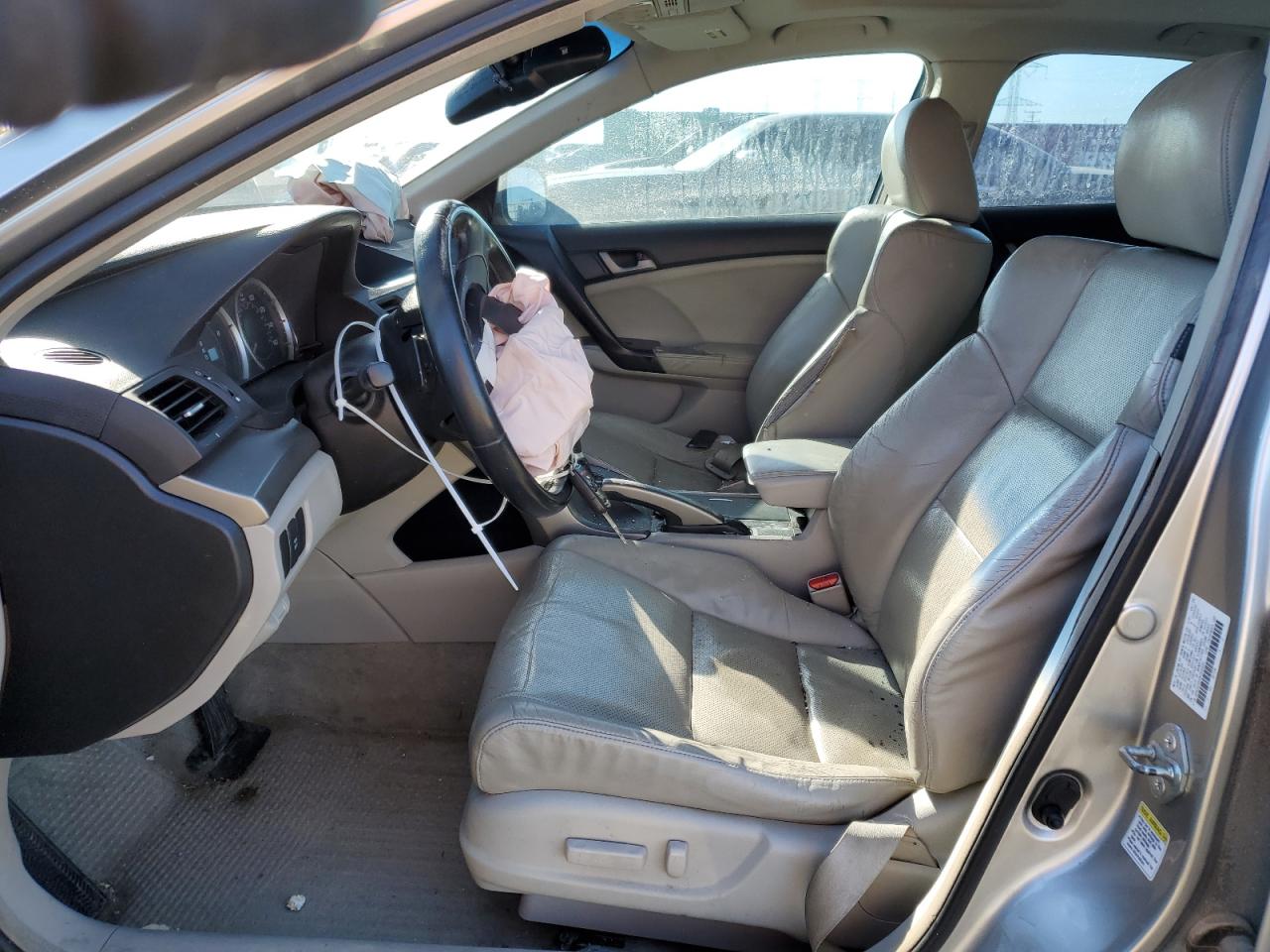 2009 Acura TSX VIN JH4CU26649C008850 Copart auction photo, front end / mechanical damage thumbnail 7