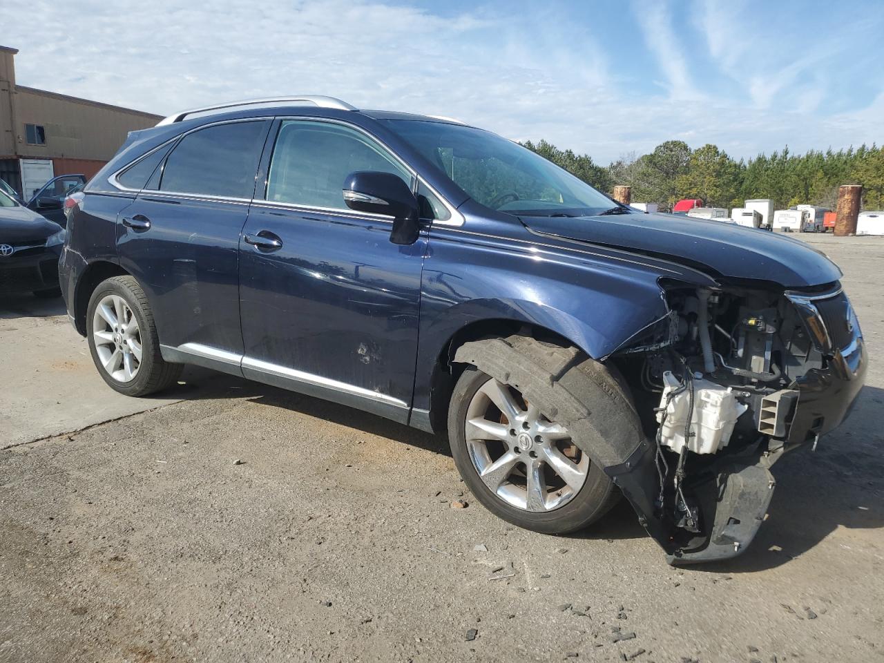 2010 Lexus RX VIN 2T2ZK1BA5AC019255 Copart auction photo, front end / rear end damage thumbnail 4