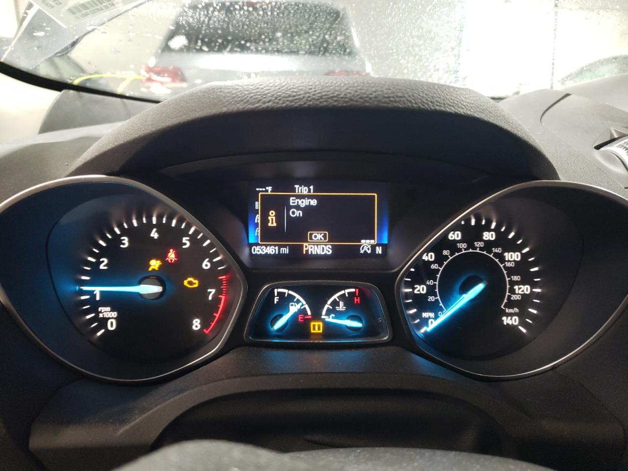 2017 Ford Escape VIN 1FMCU9GD1HUA47312 Copart auction photo, rear end / front end damage thumbnail 9