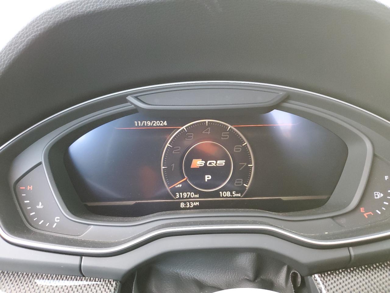 2020 Audi SQ5 VIN WA1B4AFY9L2122598 Copart auction photo, front end damage thumbnail 9