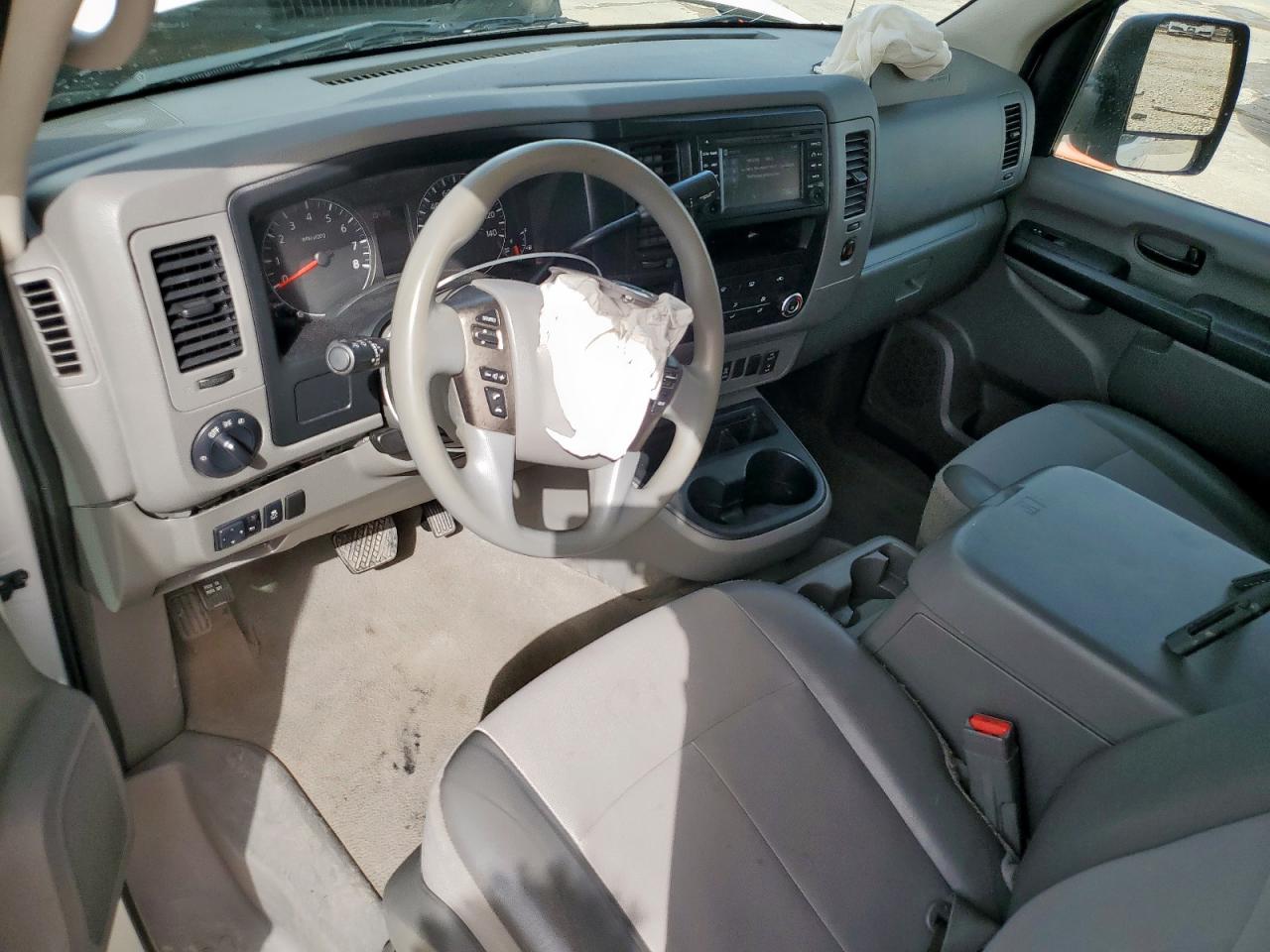 2018 Nissan NV VIN 5BZBF0AA0JN851198 Copart auction photo, front end damage thumbnail 8