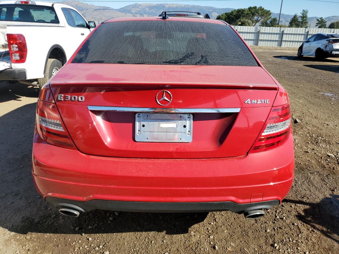 2013 Mercedes-Benz C-klasse VIN WDDGF8AB5DR289380 Copart auction photo, front end damage thumbnail 6