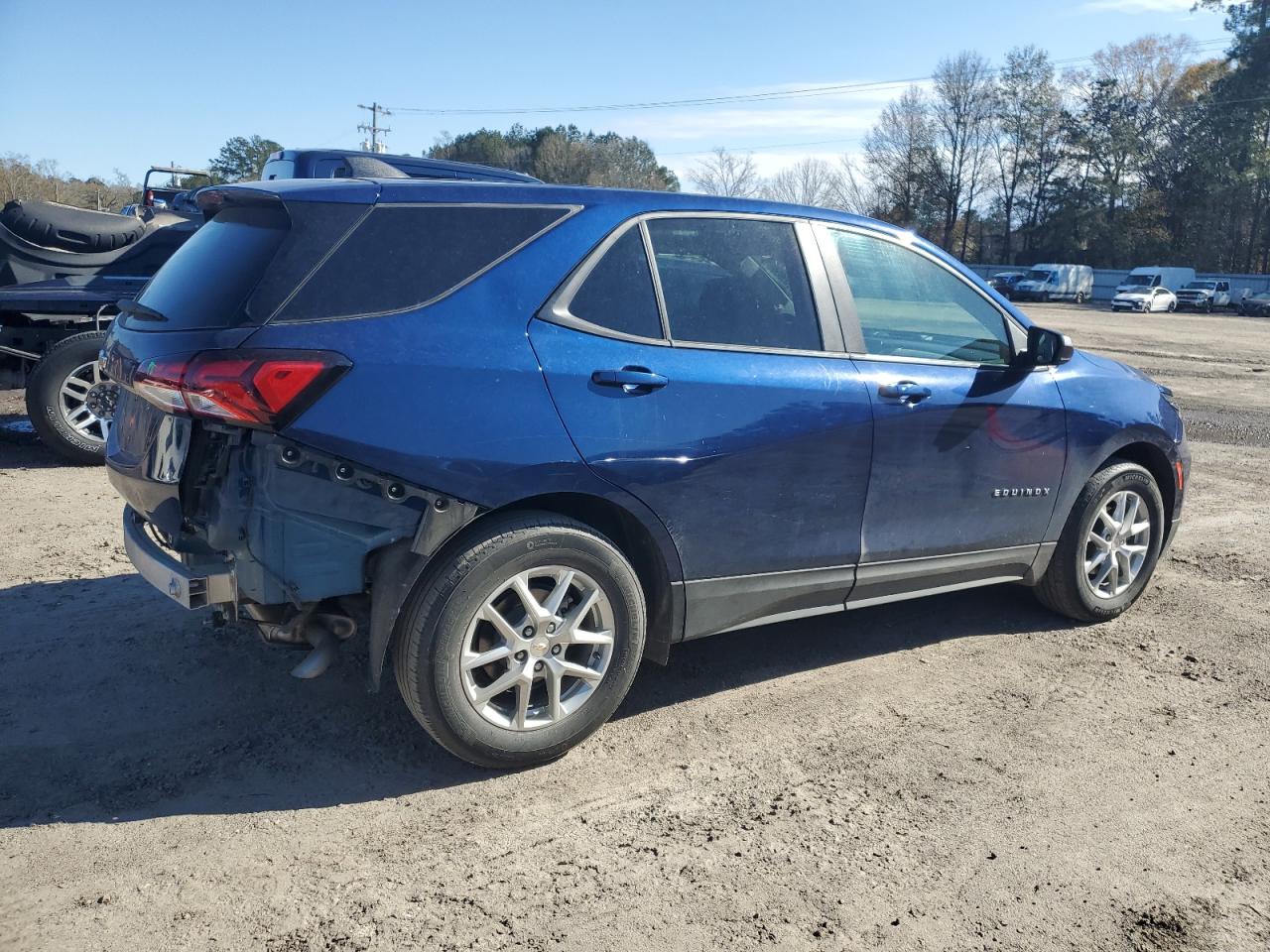 2022 Chevrolet Equinox VIN 3GNAXHEV9NS244949 Copart auction photo, rear end damage thumbnail 3