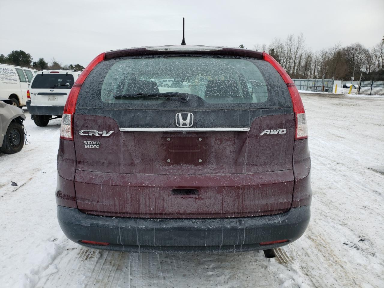 2014 Honda CR-V VIN 5J6RM4H36EL099683 Copart auction photo, front end damage thumbnail 6