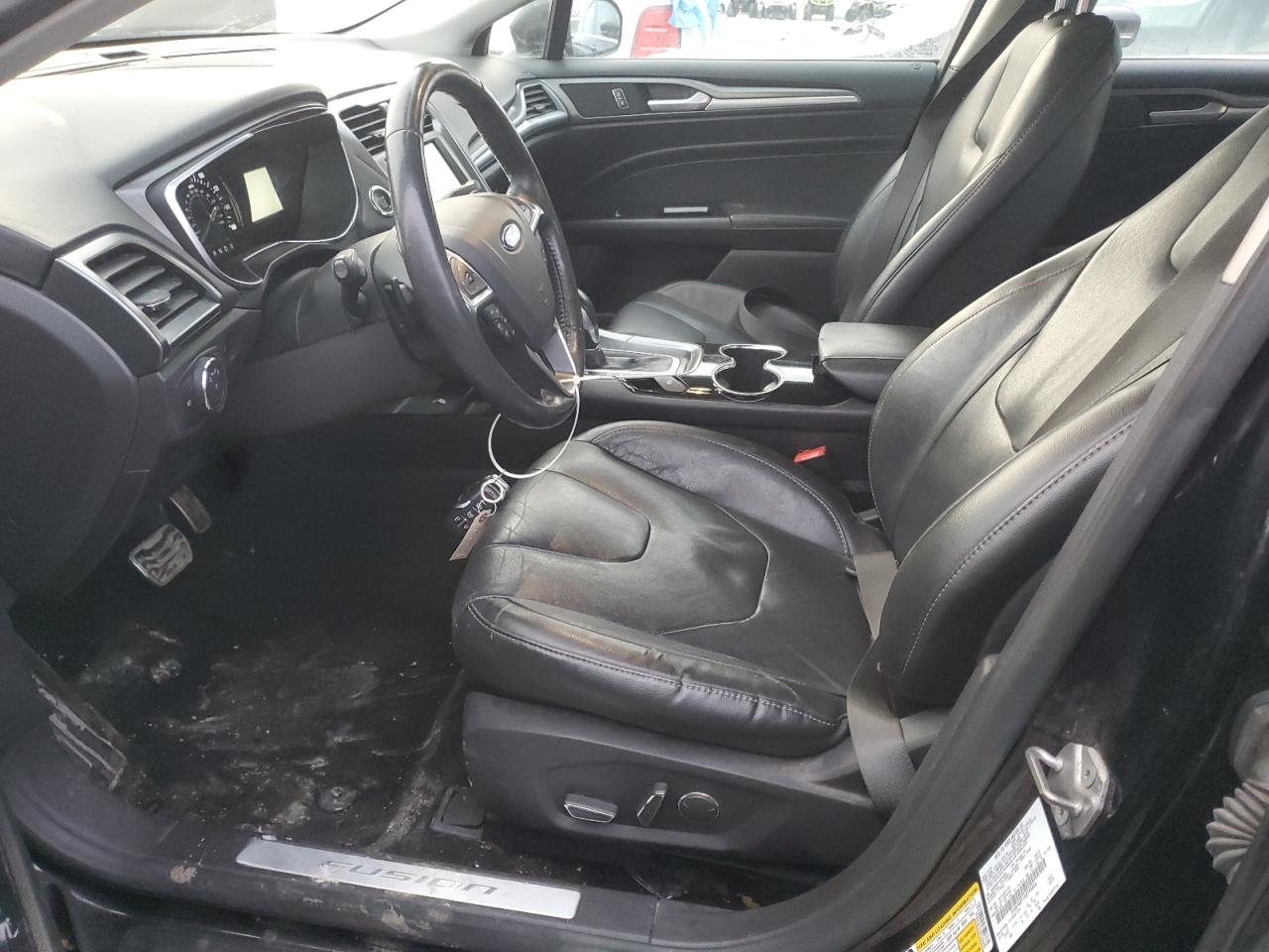 2016 Ford Fusion VIN 3FA6P0K91GR194006 Copart auction photo, rear end damage thumbnail 7