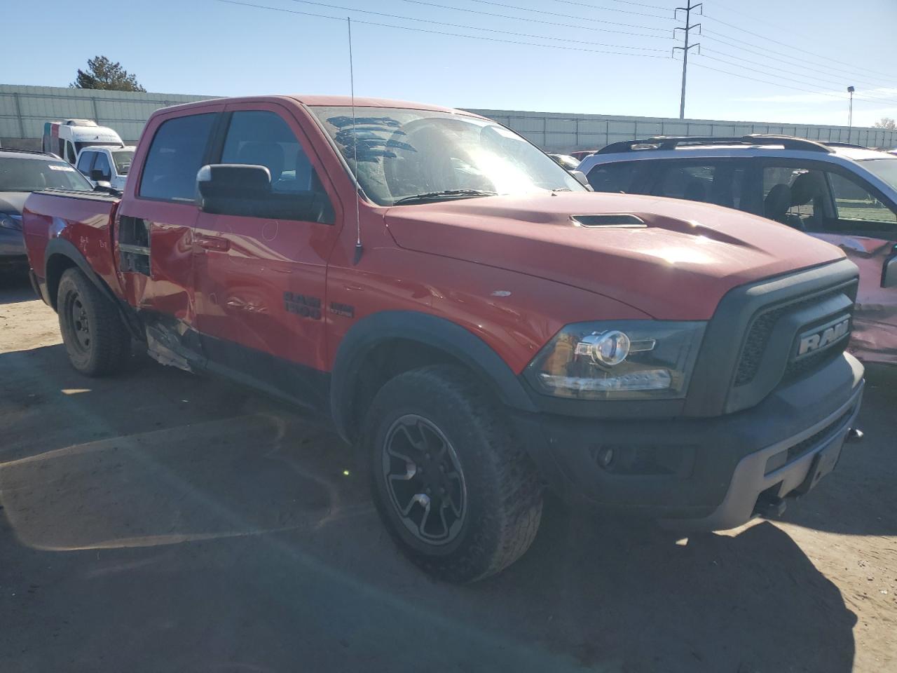 2016 RAM 1500 VIN 1C6RR7YT4GS301588 Copart auction photo, side damage thumbnail 4