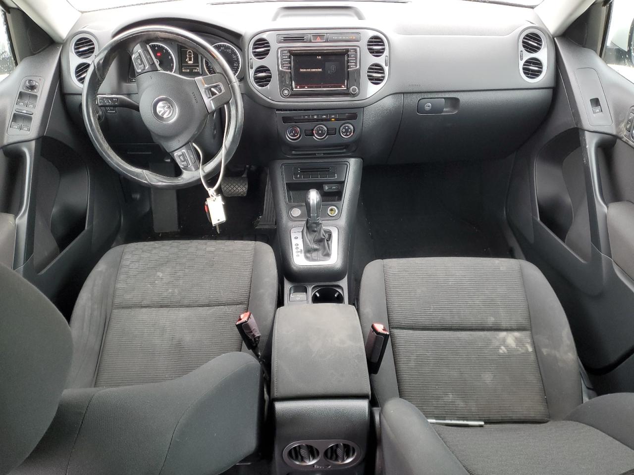 2017 Volkswagen Tiguan VIN WVGBV7AX9HK046906 Copart auction photo, front end / undercarriage damage thumbnail 8
