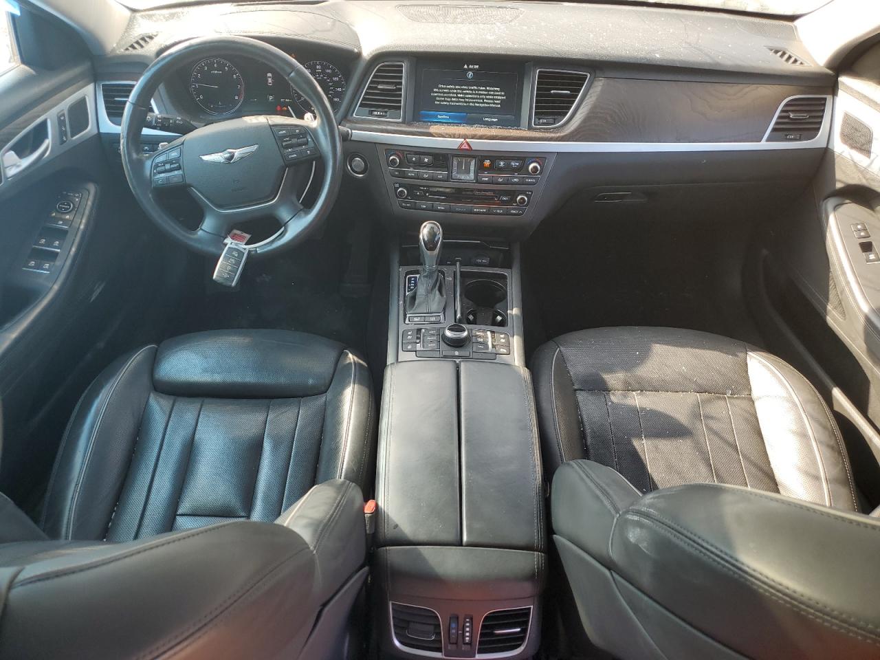 2017 Genesis G80 VIN KMHGN4JE3HU172217 Copart auction photo, all over damage thumbnail 8