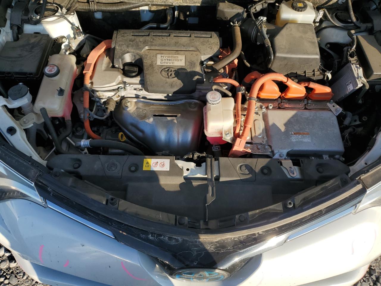 2018 Toyota RAV 4 VIN JTMDJREV6JD153967 Copart auction photo, front end damage thumbnail 12