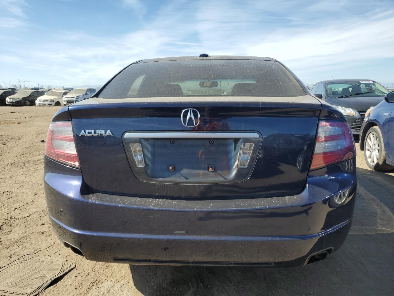 2008 Acura TL VIN 19UUA662X8A012626 Copart auction photo, side damage thumbnail 6