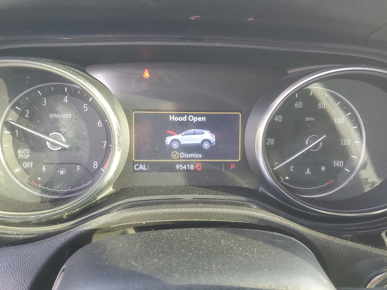 2020 Buick Encore VIN KL4MMBS29LB081633 Copart auction photo, front end damage thumbnail 9