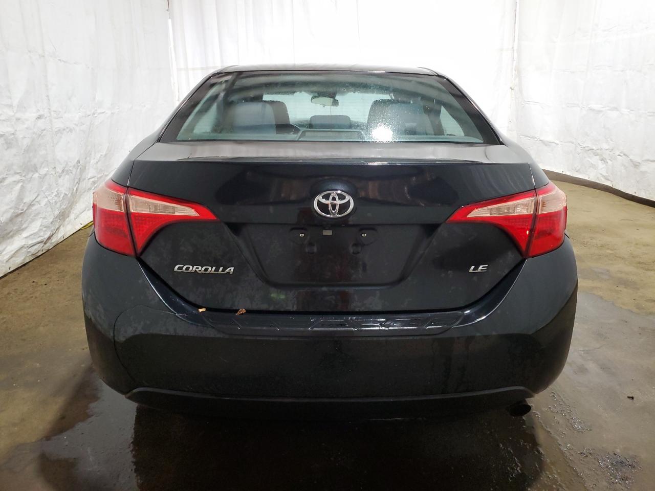 2017 Toyota Corolla VIN 2T1BURHEXHC761833 Copart auction photo, front end / side damage thumbnail 6