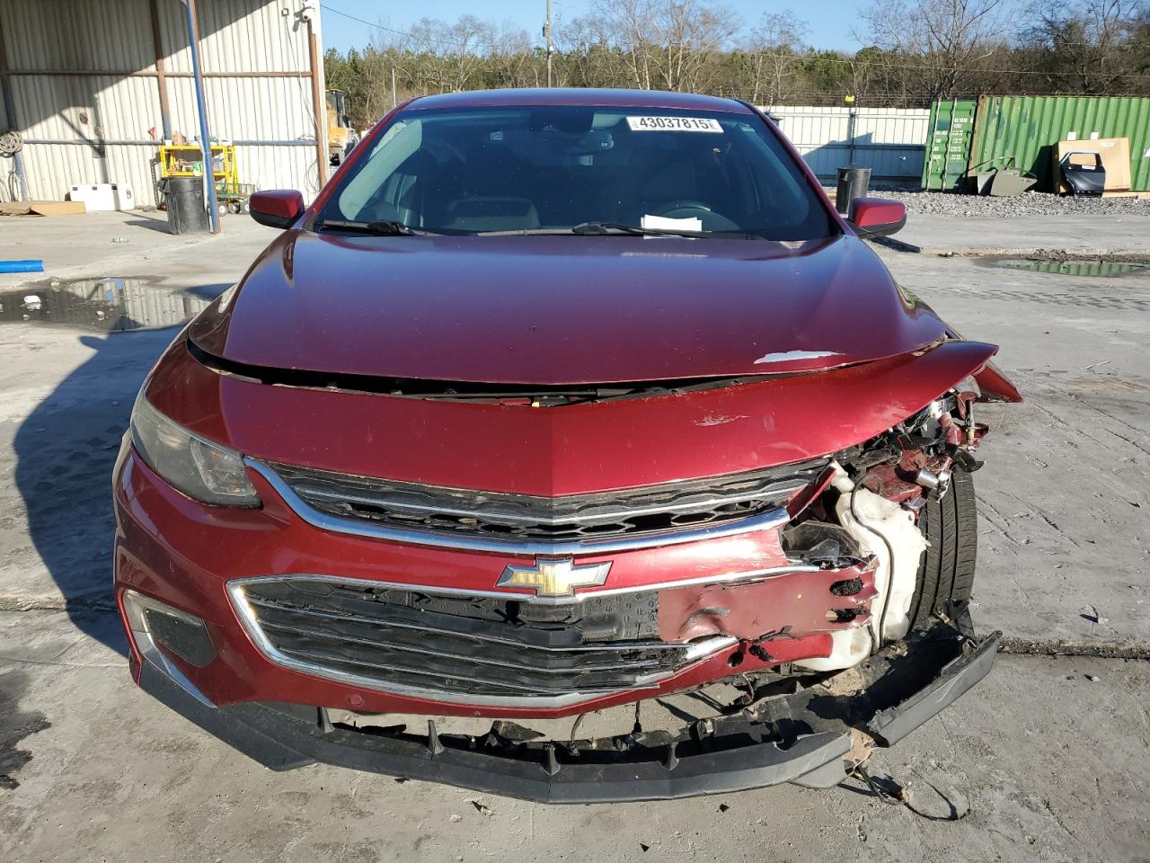 2017 Chevrolet Malibu VIN 1G1ZE5ST7HF195237 Copart auction photo, front end / minor dent/scratches damage thumbnail 5