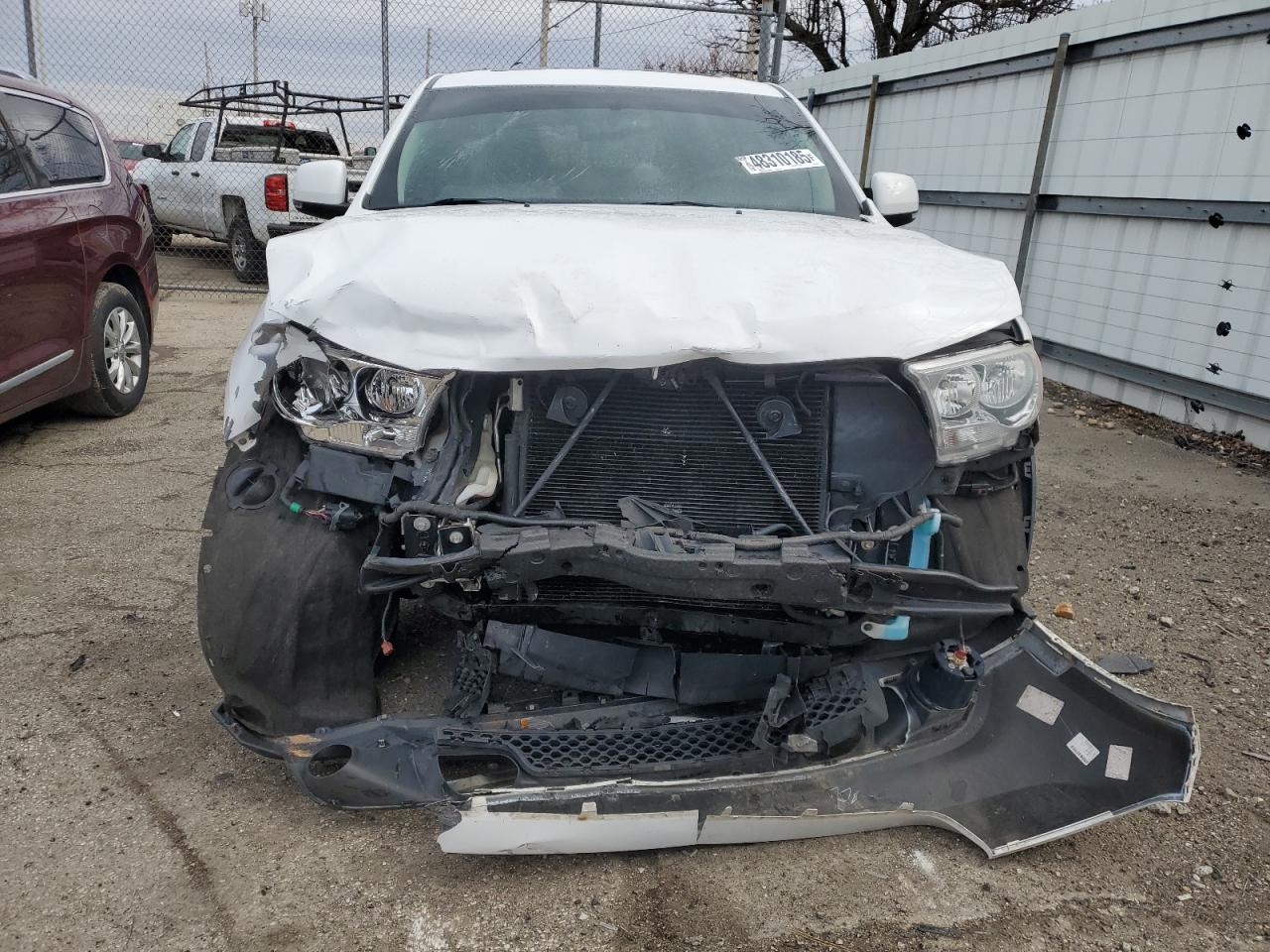 2013 Dodge Durango VIN 1C4RDJDG3DC552637 Copart auction photo, front end damage thumbnail 5