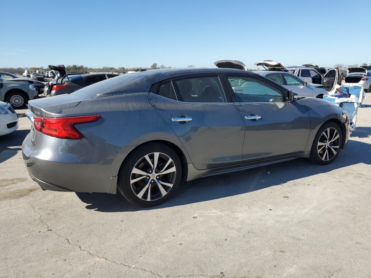 2017 Nissan Maxima VIN 1N4AA6AP1HC373273 Copart auction photo, rear end / front end damage thumbnail 3