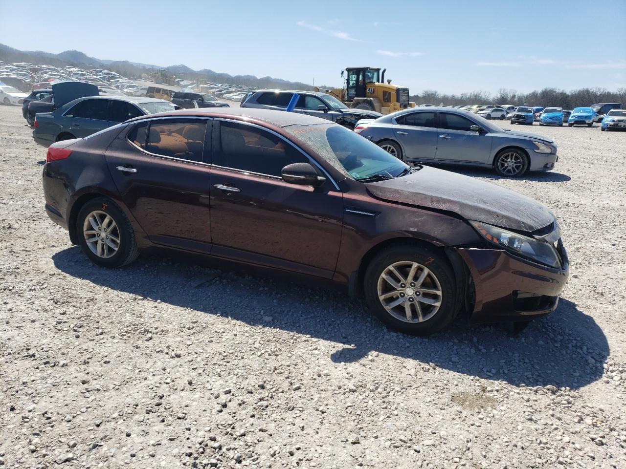 2012 KIA Optima VIN 5XXGM4A70CG064810 Copart auction photo, front end / minor dent/scratches damage thumbnail 4