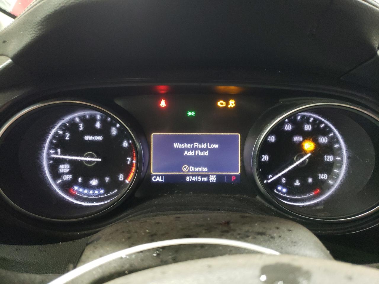 2020 Buick Encore VIN KL4MMCSL3LB117797 Copart auction photo, front end damage thumbnail 9