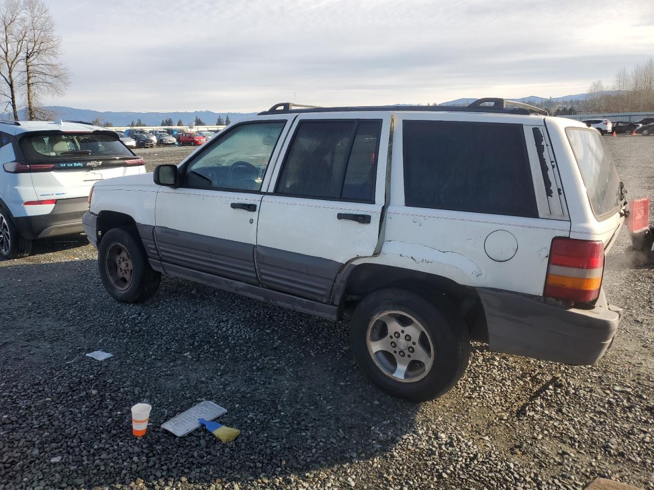 1996 Jeep Grand Cherokee VIN 1J4EX58S3TC110154 Copart auction photo, all over damage thumbnail 2