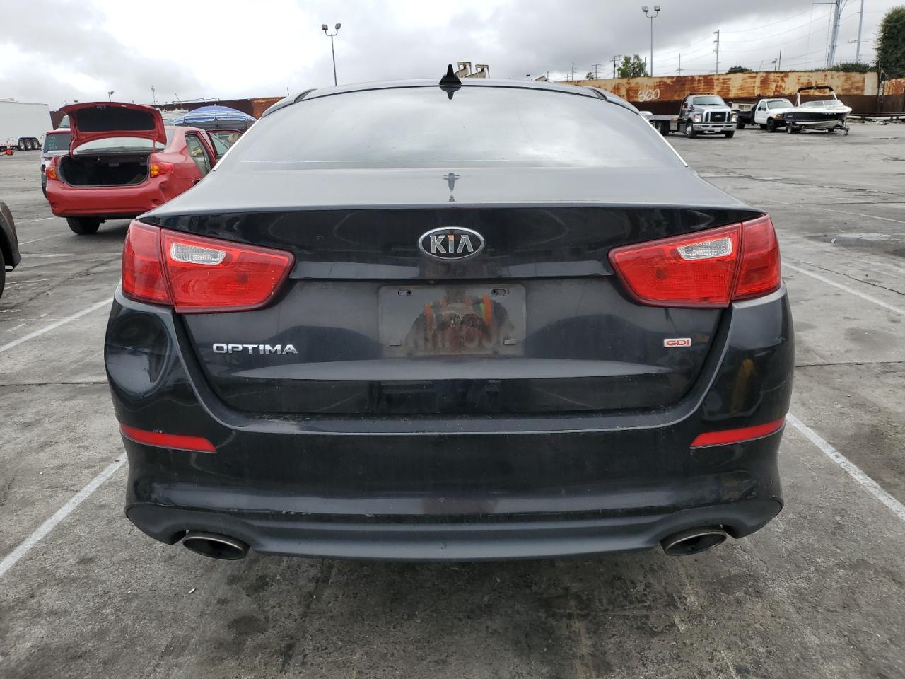 2015 KIA Optima VIN KNAGM4A77F5654122 Copart auction photo, front end damage thumbnail 6