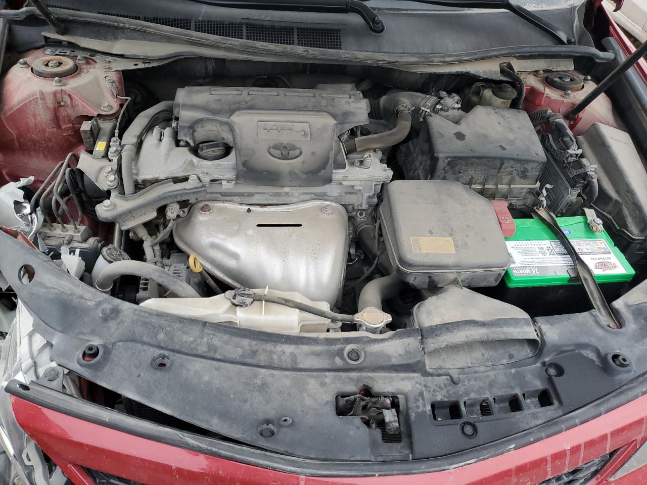 2014 Toyota Camry VIN 4T1BF1FK2EU848026 Copart auction photo, undercarriage damage thumbnail 12