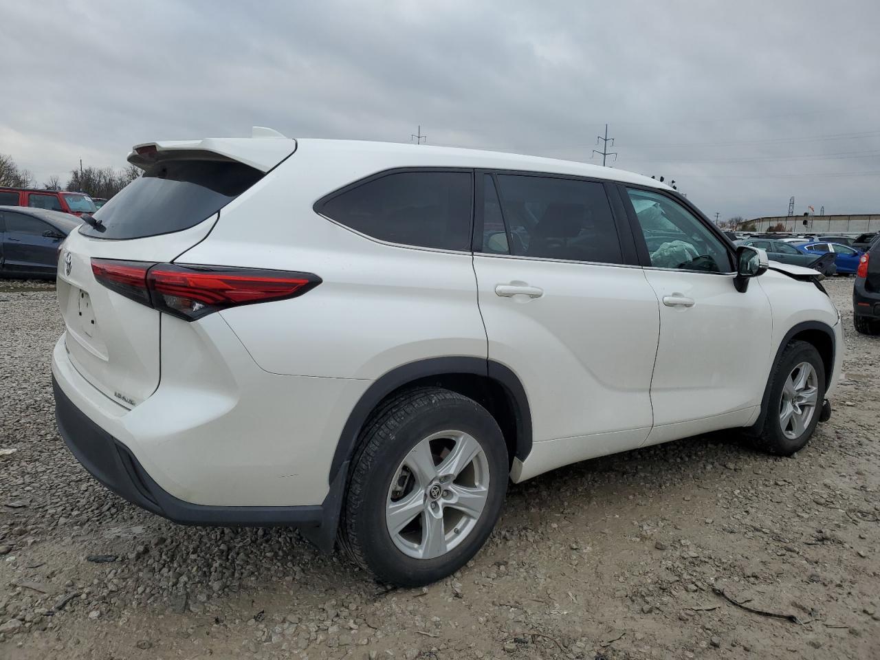 2020 Toyota Highlander VIN 5TDBZRBH4LS050827 Copart auction photo, front end damage thumbnail 3