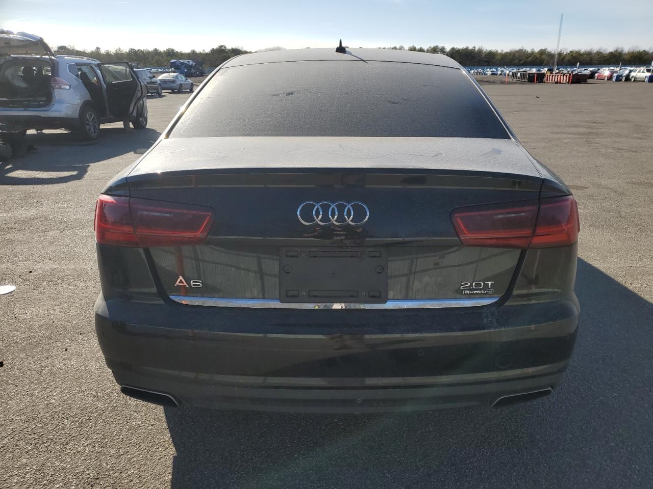 2016 Audi A6 VIN WAUGFAFC0GN110531 Copart auction photo, front end / undercarriage damage thumbnail 6