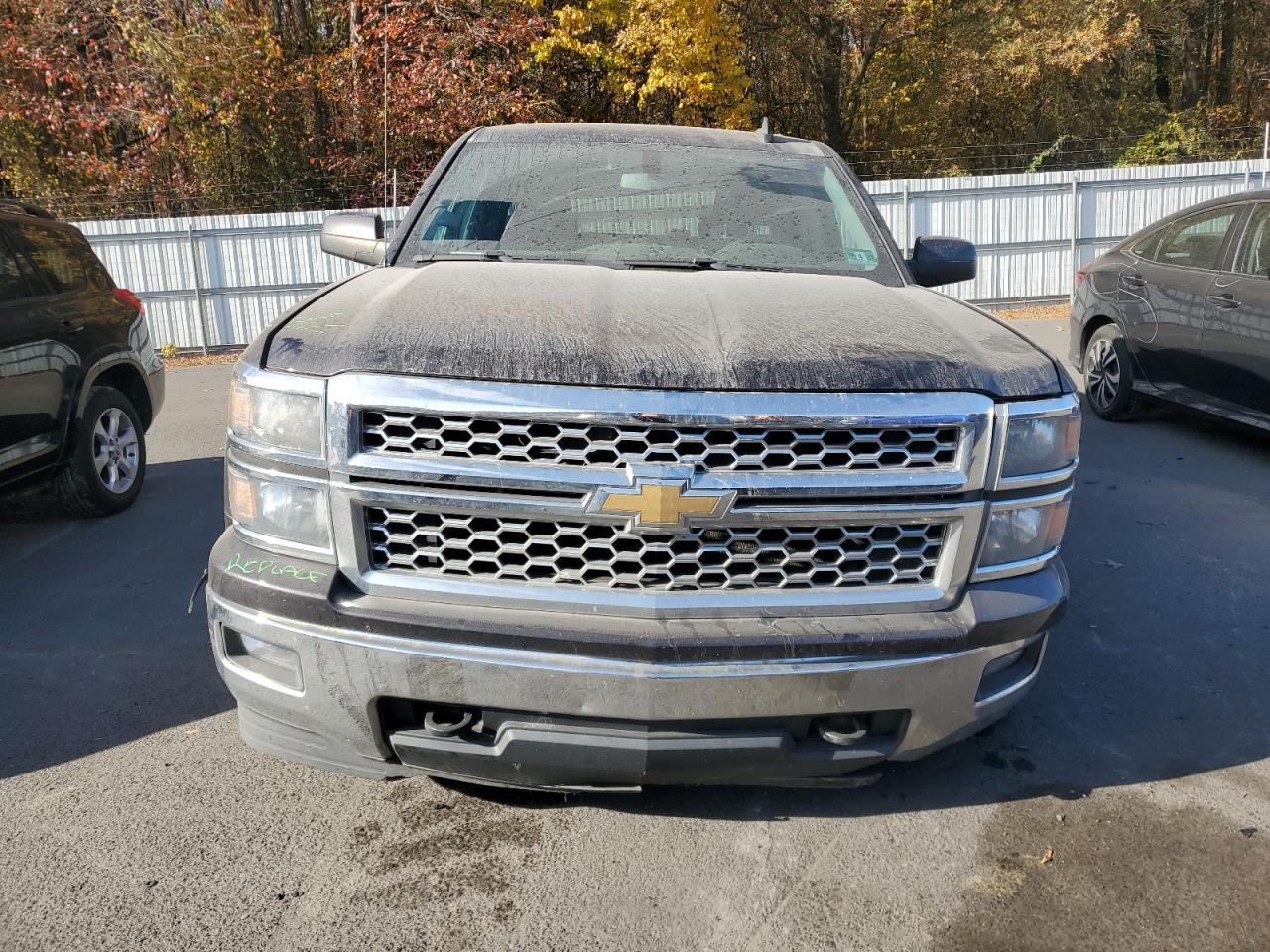 2015 Chevrolet Silverado VIN 3GCUKREC5FG378628 Copart auction photo, front end damage thumbnail 5