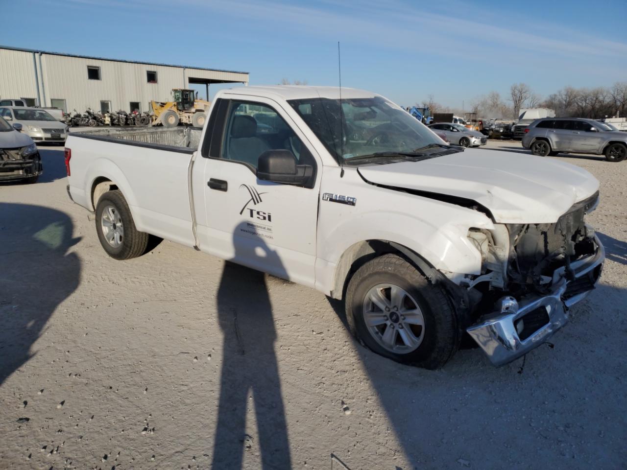 2019 Ford F-150 VIN 1FTMF1C50KKC79325 Copart auction photo, front end damage thumbnail 4