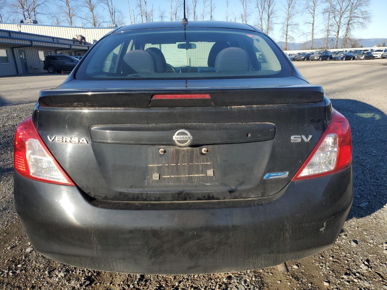 2014 Nissan Versa VIN 3N1CN7AP5EL818324 Copart auction photo, side damage thumbnail 6