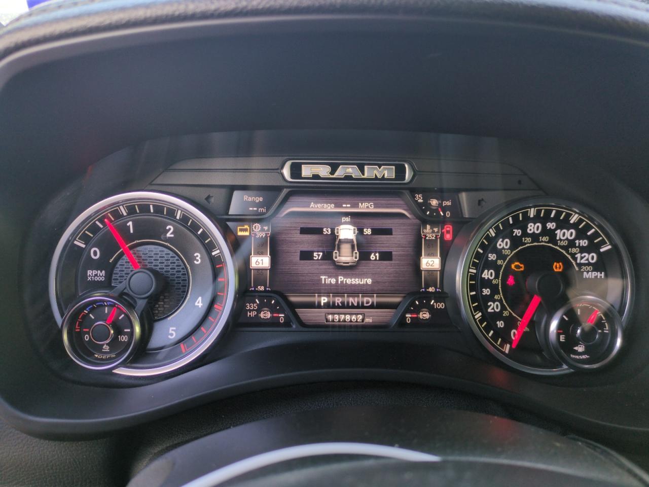 2019 RAM 2500 VIN 3C6UR5NL4KG667005 Copart auction photo, front end / rear end damage thumbnail 9