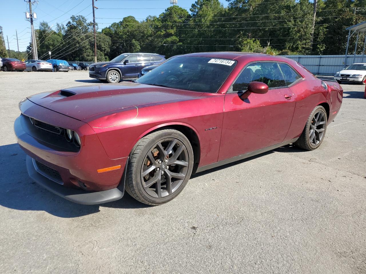 2021 Dodge Challenger VIN 2C3CDZBT9MH631493