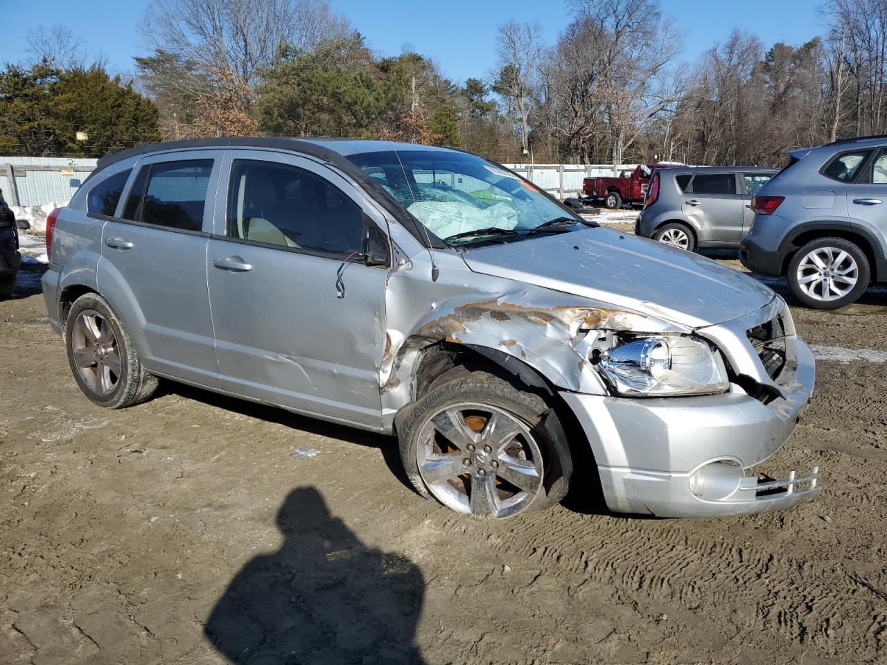 2011 Dodge Caliber VIN 1B3CB9HB7BD294754 Copart auction photo, front end / all over damage thumbnail 4