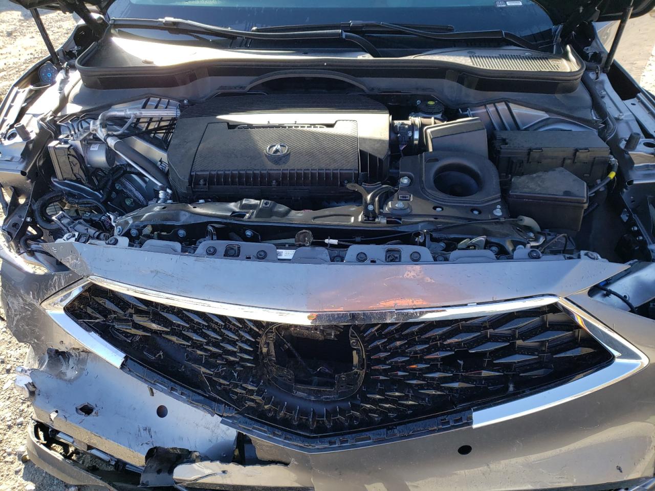 2024 Acura MDX VIN 5J8YE1H80RL023246 Copart auction photo, front end / side damage thumbnail 12