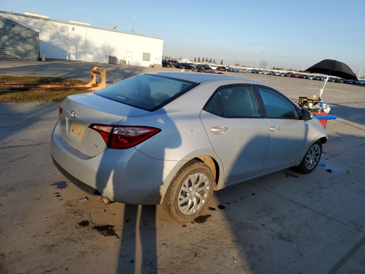 2019 Toyota Corolla VIN 2T1BURHE3KC242050 Copart auction photo, front end damage thumbnail 3