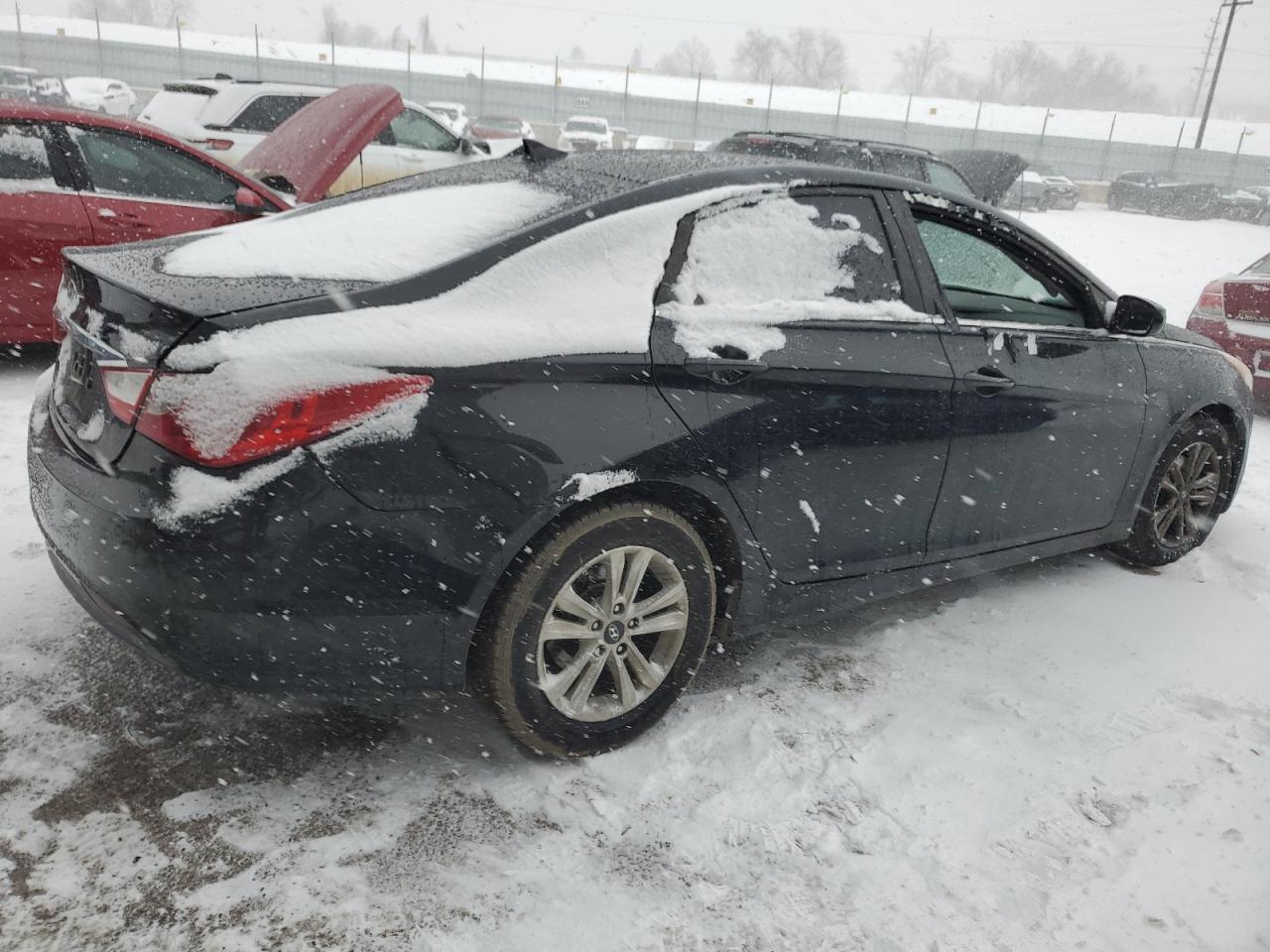 2013 Hyundai Sonata VIN 5NPEB4AC6DH534595 Copart auction photo, vandalism / front end damage thumbnail 3