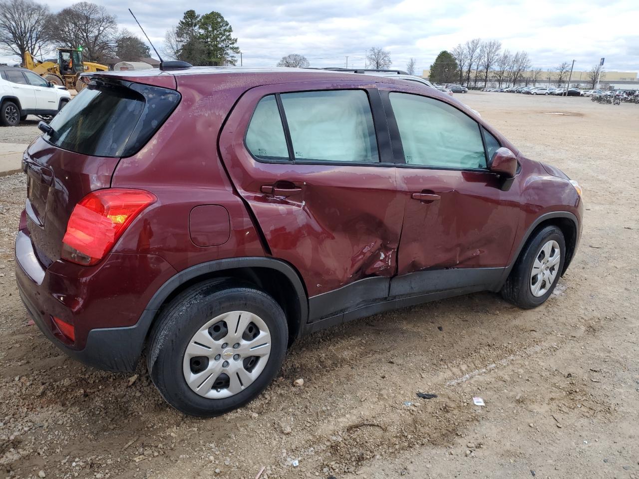 2017 Chevrolet Trax VIN 3GNCJKSBXHL265406 Copart auction photo, side damage thumbnail 3