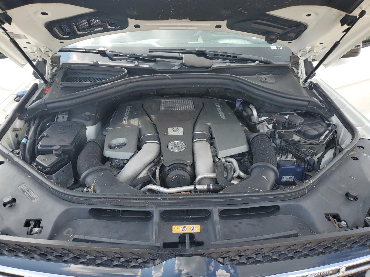2017 Mercedes-Benz GLS-klasse VIN 4JGDF7FE9HA871556 Copart auction photo, water/flood damage thumbnail 12