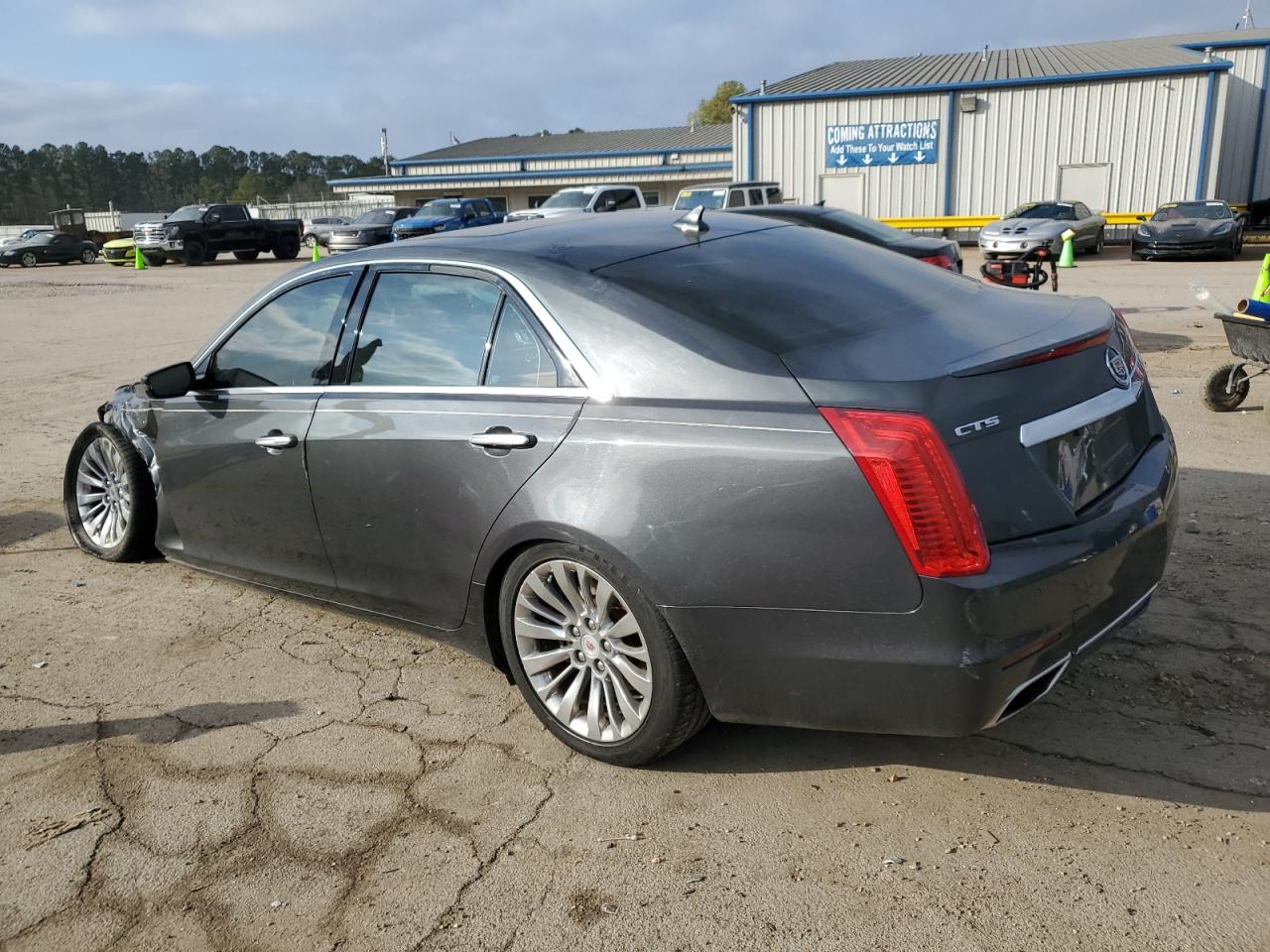 2014 Cadillac CTS VIN 1G6AS5S38E0151150 Copart auction photo, front end damage thumbnail 2
