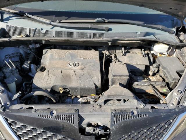 2011 Toyota Sienna VIN 5TDXK3DC6BS113711 Copart auction photo, side / rear end damage thumbnail 12