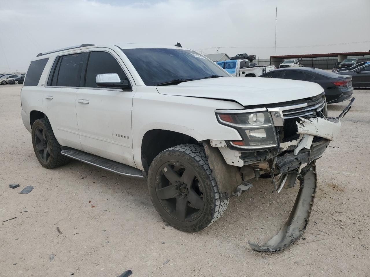 2015 Chevrolet Tahoe VIN 1GNSCCKC4FR212548 Copart auction photo, front end damage thumbnail 4