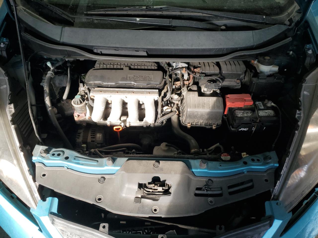 2012 Honda Fit VIN JHMGE8H36CC005072 Copart auction photo, front end / side damage thumbnail 11