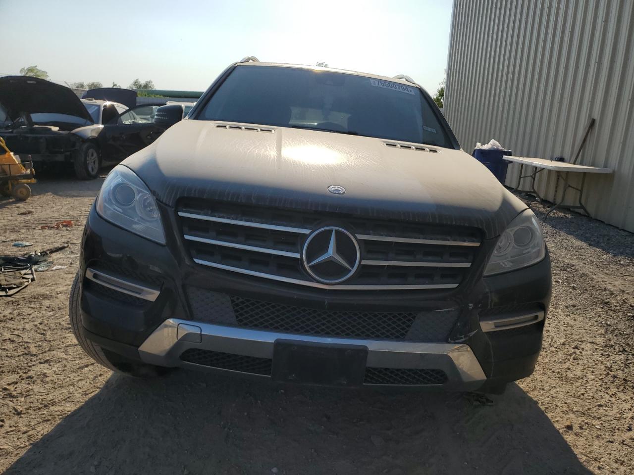 2013 Mercedes-Benz M-klasse VIN 4JGDA5JB8DA156701 Copart auction photo, side / rear end damage thumbnail 5