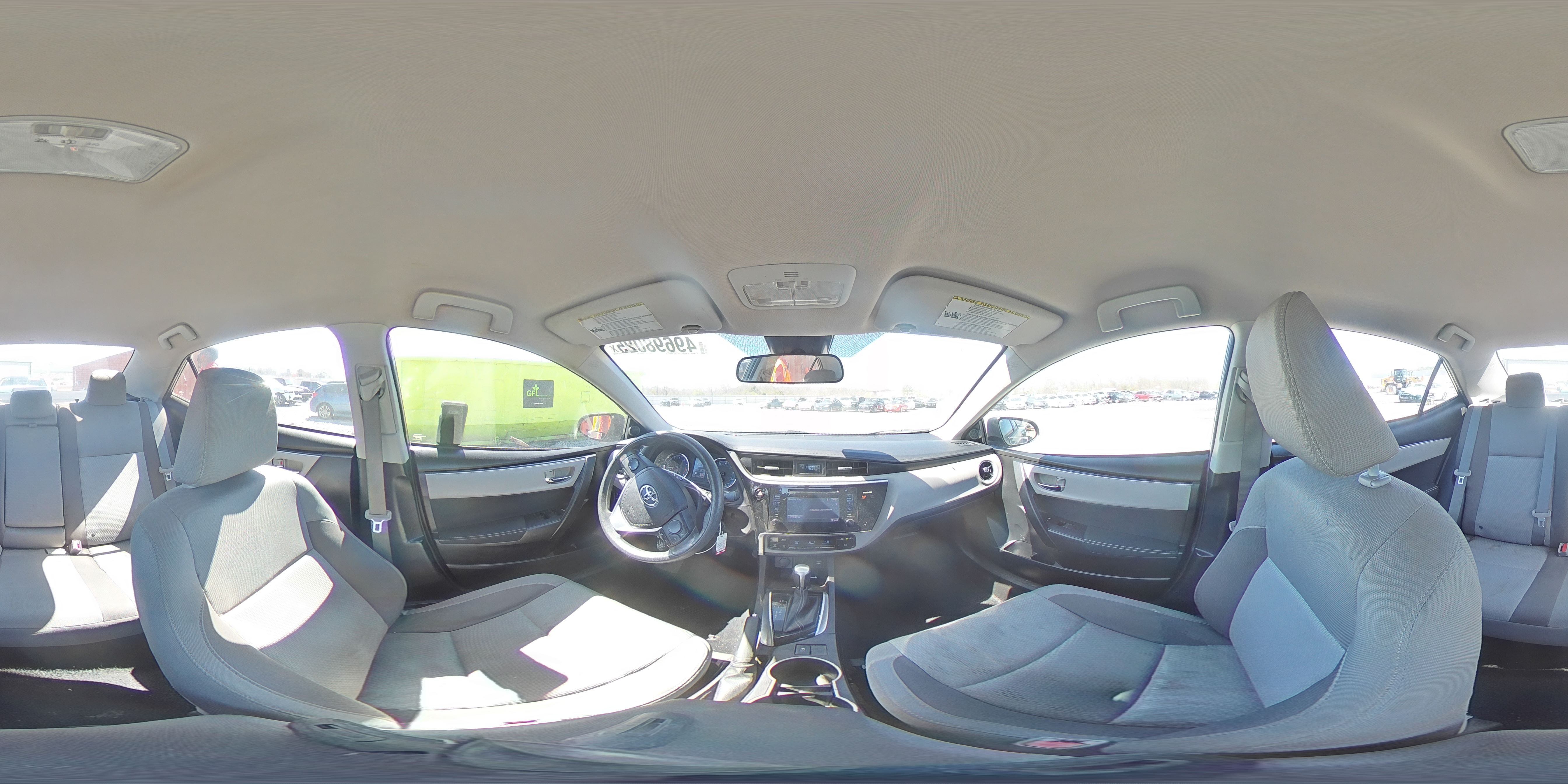 2017 Toyota Corolla VIN 5YFBURHE3HP689082 Copart auction photo, water/flood damage thumbnail 14