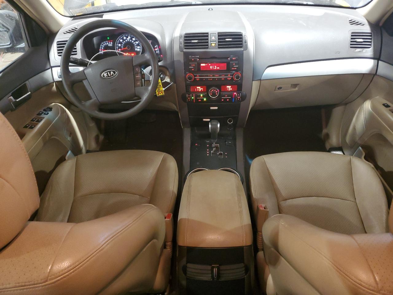 2009 KIA Mohave (borrego) VIN KNDJH741X95026999 Copart auction photo, front end / minor dent/scratches damage thumbnail 8